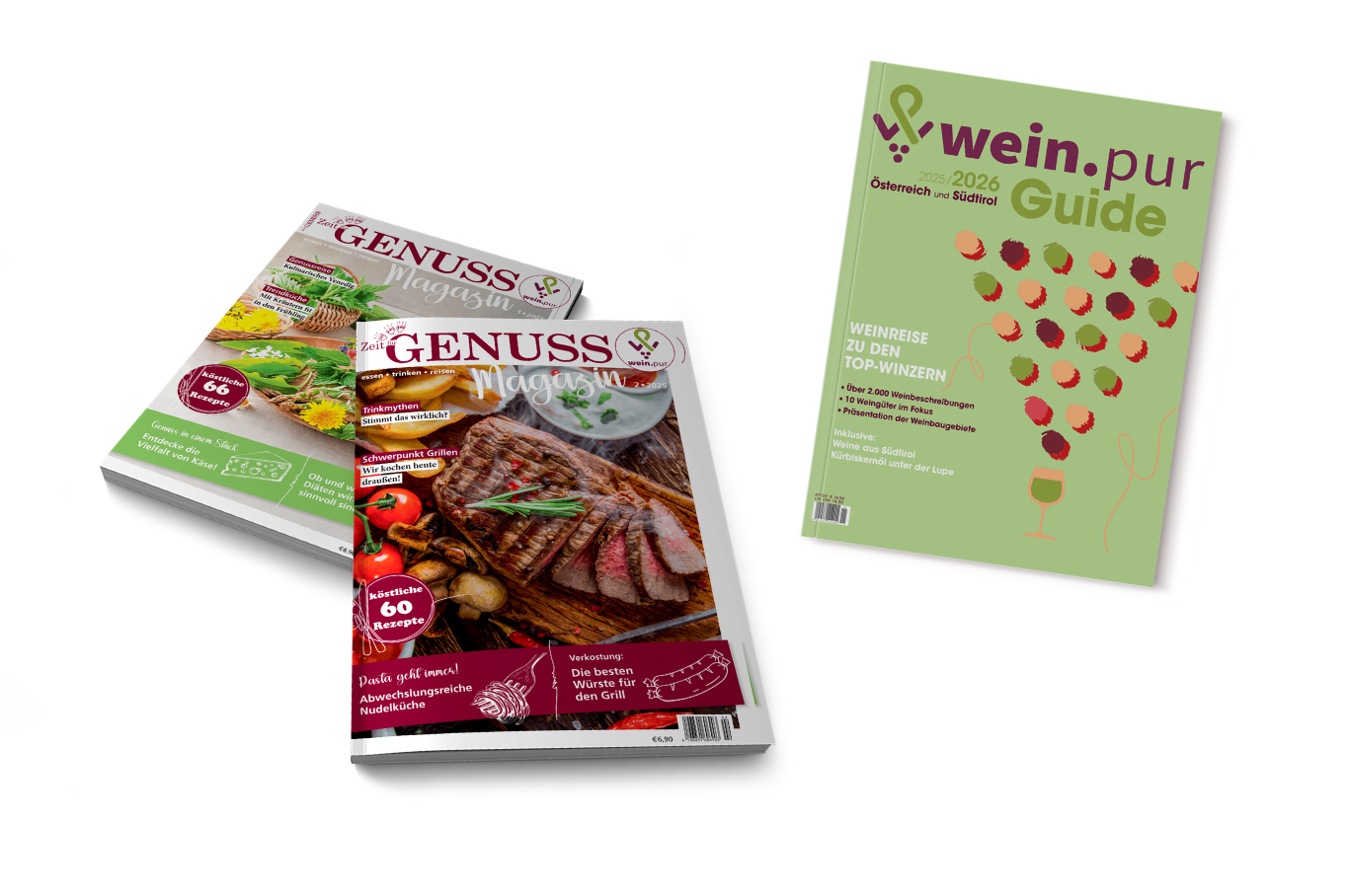 Zeit für Genuss-Magazin Abo plus wein.pur Guide Zeit für Genuss-Magazin Abo plus wein.pur Guide