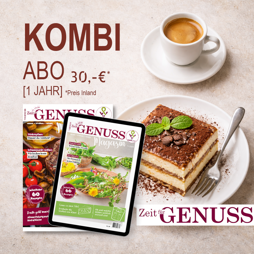 Zeit für Genuss Kombi Abo Zeit für Genuss Kombi Abo